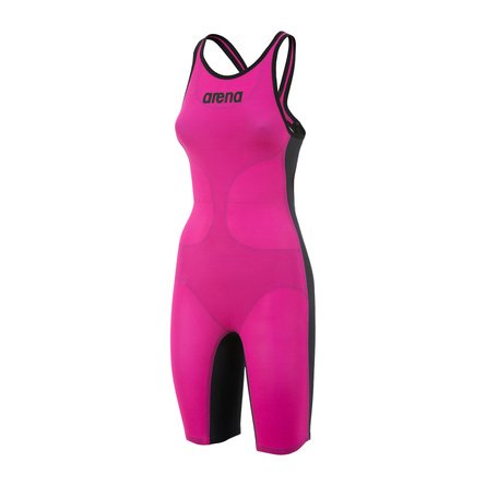 Arena Championship Suits ARENA Carbon Air Kneeskin,Fushcia/Titanium Blue (98),28