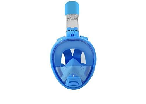 Children's Dry Dive Full Face Snorkel Mask (Blue)