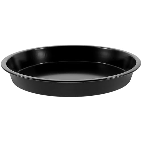 MOKKHNB Non Stick Round Pizza Pan Baking Tray for Cookies Pizza Premium Carbon Steel Easy Clean Bakeware for Home Cooking Entertaining