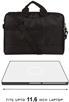 Umda 12" Inch Waterproof Polyester Notebook/I-pad Sleeve Bag with Shoulder Belt (Fits Up to 11.6-Inch Laptops)