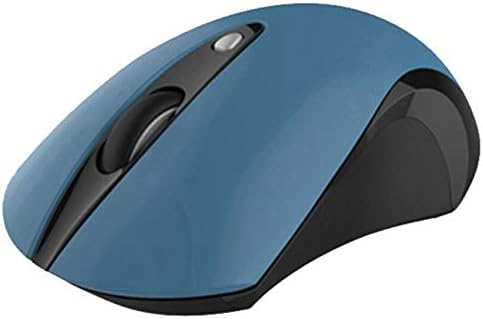 CITW Wireless Mouse, Robotsky 2.4Ghz Wireless Silent Mouse For Notebook Laptop Desktop 1600DPI Optical Computer Gaming Mouse Super Energy Saving, Black