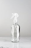 Apothecary Glass Mist Spray Bottle with Clear Mist Nozzle
