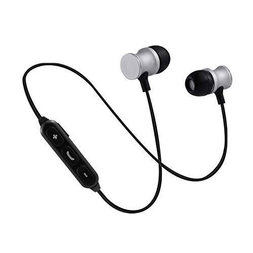 Shot Case Bluetooth Headphones Metal for Samsung Galaxy Note 10+ Wireless Remote Control Hands- In-Ear Universe (Silver)