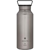 Snow Peak Titanium Aurora Water Bottle, Titanium, 27 Oz | Durable, Lightweight, Camping, Hiking, Backpacking, No Aftertaste, Made in Japan