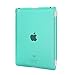 Besdata Ultra Slim Lightweight Smart Stand Cover & Translucent Back Case for Apple iPad 2/iPad 3/iPad 4 Bundle with Auto Wake/Sleep + Screen Protector, Cleaning Cloth & Stylus, Mint Green