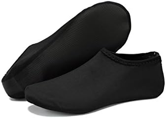WQINSHOE Kids Mens Womens Barefoot Water Skin Aqua Shoes Durable Anti-Slip Aqua Socks for Beach Pool Swim Yoga Water Aerobics