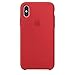 iPhone iPhone XR Liquid Silicone Case Fits iPhone XR (6.1 inch), Gel Rubber Protection Shockproof Cover Case with Soft Microfiber Cloth Lining Cushion (Red)