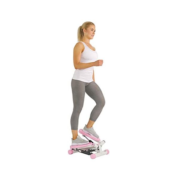 Sunny-Health-Fitness-P8000-Pink-Adjustable-Twist-Stepper-Step-Machine-wLCD-Monitor Sunny Health & Fitness P8000 Pink Adjustable Twist Stepper Step Machine w/LCD Monitor