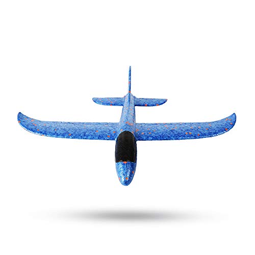 USATDD 2 Pcs Foam Airplane Aircraft Model Hand Launch Glider Plane Soft Throw Airplanes Outdoor Sports Toys for 3 4 5 6 7+ Year Old Boys Girls - Thumbnail 3
