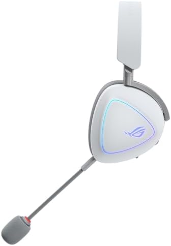 ROG Delta II - Auriculares Gaming Inalámbricos Trimodal - Blanco