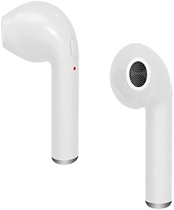 EARPHONE EARBUD WIRELESS MINI BLUETOOTH 4.1 MUSIC HEADPHONE FOR IPHONE, SAMSUNG, WHITE, A MUST HAVE!