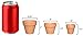 My Urban Crafts Mini Terracotta Clay Pots - 3 Different Size Assortment - Great for Baby Succulent Cuttings & Propagating, DIY Craft Projects, Wedding & Party Favors (12 Pcs Variety Pack)