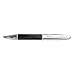 Carbon Fiber Ballpoint Pen Set - Metal Retractable Pen Tip with Black Ink - Smooth and Easy Writing for Men or Women in School, Office, Business & more | Adorable Gift Box Included (Chrome)