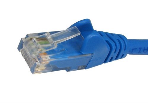 World of Data 20m BLUE CAT5E (enhanced) Network Cable - Ethernet - LAN - Patch - Internet - Broadband - Router - Hub - Modem -10/100