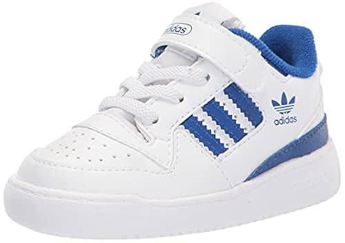 adidas Originals Forum Low Sneaker, White/Team Royal Blue/White