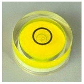 TOOLSCENTRE Micro Button/Bulls Eye Spirit Level 25Mmx9Mm Green