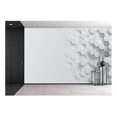 Hexagonal Abstract 3d Background - Wall Murals