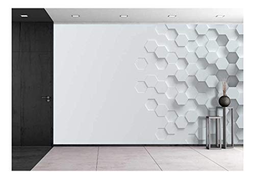 Created Just For You Majestic Technique Hexagonal Abstract 3D Background