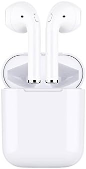 Beright Mini Bluetooth Headphones, True Wireless Earbuds Ear Pods, Stereo TWS In-Ear Earpieces, Noise Cancelling Sports Headsets for Apple iPhone x 7 8 Plus Samsung Galaxy with Charging Case (white)