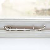 TERF 250mm Heavy Duty White Window Casement Stay Spoon Style 10 inch view 6