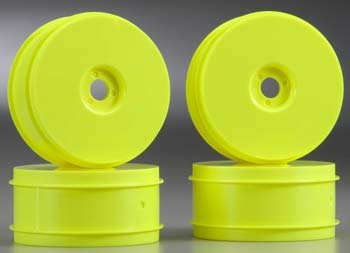 Team Associated 89297 RC8 83mm Wheels Yellow (4)