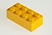 200x Lego Bright Yellow (Yellow) 2x4 Bricks Super Pack