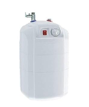 10 Ltr Elektro Durchlauferhitzer 2.0 kW unter Waschbecken Installation unter Druck Wasser