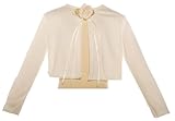 Basic Knit Girl's Cardigan Jacket Sweater Black Fuchsia Ivory Red White 2-12