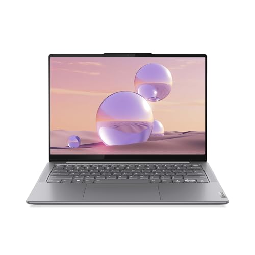 Yoga Slim 7 14IMH9 - Ordenador portátil WUXGA de 14" (Intel Core Ultra 7 155H, RAM de 16 GB, SSD 512 GB, Intel ARC Graphics,Windows 11 Home), Teclado retroiluminado AZERTY FR - Lunar Gris