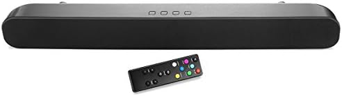 Titus Audio Mini Soundbar with Bluetooth and AUX, 23-Inches