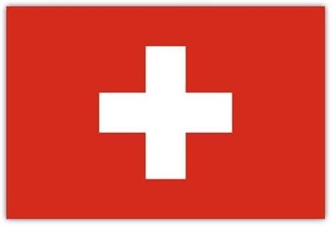 Partyrama Switzerland Flag 5ft x 3ft: Amazon.co.uk: Sports & Outdoors