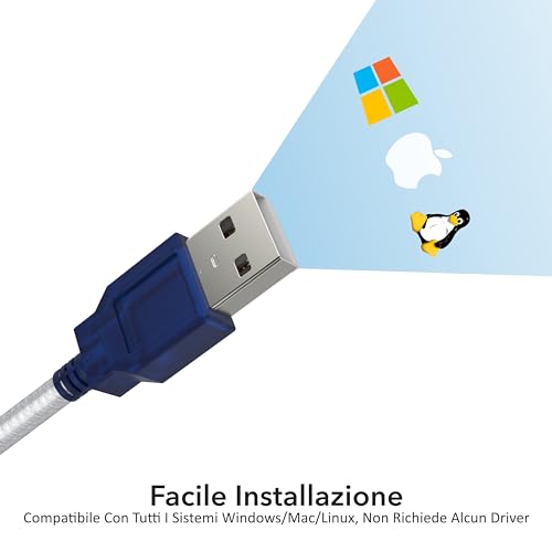 SABRENT USB to Serial Cable [9 Pin] DB 9 RS 232 Male Converter Prolific Chipset with Hex Nuts, [Windows 11/10/8.1 8/7/VISTA/XP, Mac OS X 10.6 and Later] 0.7m (CB-DB9P)