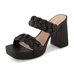 CUSHIONAIRE Women's Aurora braided platform sandal