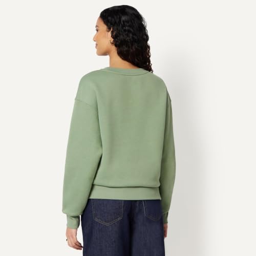 Amazon Essentials Mujer Sudadera de Forro Polar con Cuello en V de Gran