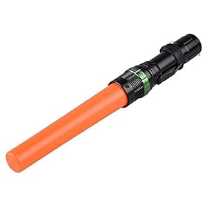 WAHSBAG Signaal Wand,1 Pc Veiligheid LED Zaklamp Rood Knipperende Modus Signaal Wand Oplaadbare Zaklamp