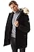 Molemsx Men's Down Alternative Jacket Mountain Thicken Lined Fur Hooded Long Anorak Parka Padded Coat XS-3XL
