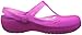 crocs Women's Carlie Cutout Clog, Vibrant Violet, 7 M US