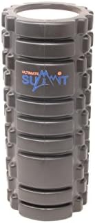 Foam Roller with special Pattern Mold Technology -Exercise Muscles and Massage, Help with Physical Therapy, Stretching, Tension Release, and great for Pilates &amp; Yoga (Black)