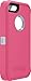 OTTERBOX DEFENDER SERIES Case for iPhone SE (1st gen - 2016) and iPhone 5/5s - Retail Packaging - WILD ORCHID (POWDER GREY/BLAZE PINK)