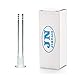 Jianuo 18mm by 14mm Stem Clear Scientic Glass Tube Adapter (3 inch)
