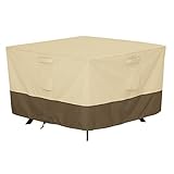 Classic Accessories Veranda Square Patio Table Cover, Medium