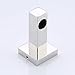 KES SUS 304 Stainless Steel Pivot Toilet Paper Holder Storage Rustproof Bathroom Paper Towel Dispenser Tissue Roll Hanger Contemporary Square Style Wall Mount, Polished Finish, A2275