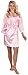 VEAMI Women's Short Kimono Robe-Fairytale-Small, Bridesmaid Edition