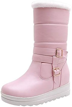 スノーブーツ ムートンブーツ レディース ショート モコモコ ブーツ ハイカット 裏ボア 防水 滑り止めウィンターブーツ スノーシューズ ブーツ裹起毛 あったか 保温 防寒 防滑 大きいサイズ 美脚 雪靴 綿靴 通勤 冬用ブーツ 雪用ブーツ