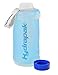 Hydrapak Stash Water Bottle, Blue, 750 ml