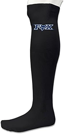 IAIAYA Custom Fox Racing Athletic Football Soccer Socks / Sports Socks For Unisex Black
