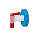 WaterBrick International Water Spigot Attachment for WaterBrick Water Storage Dispenser | Gravity-Fed Ventless Spigot for Beverage Dispenser | 3/4 inch Inlet | Food-Grade LDPE Material
