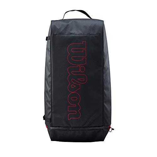 Wilson Mochila AVP Para Voleibol – Duffle Bag/Backpack, Impermeable, Con Portabalon Y Clips Para Rodilleras