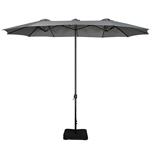 Patio Tree 15 Ft DoubleSided Patio Umbrella Outdoor Market Umbrella