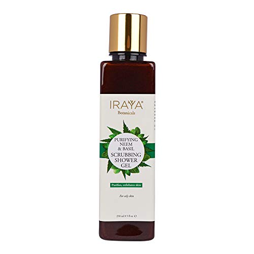 Iraya Shower Gel - Purifying, Neem & Basil, 250 ml